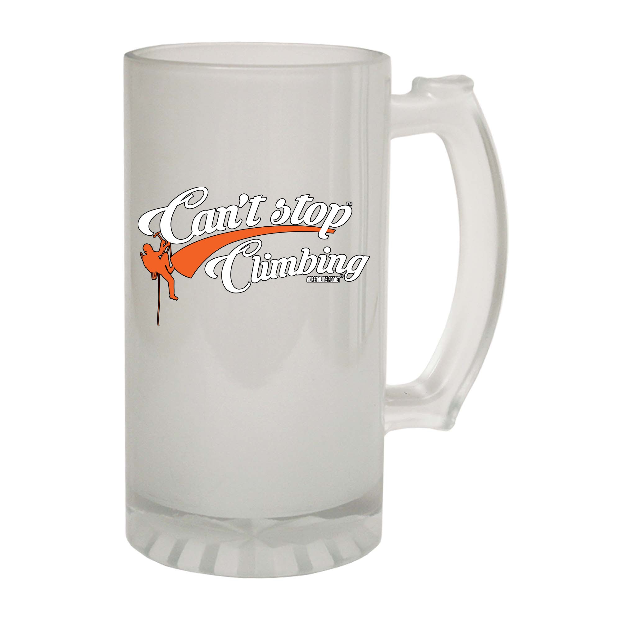 Aa Cant Stop Climbing - Funny Beer Stein