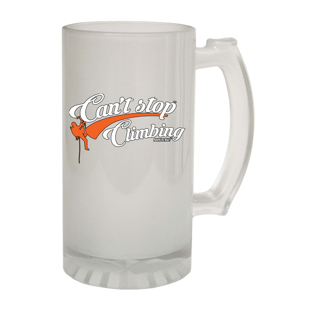 Aa Cant Stop Climbing - Funny Beer Stein