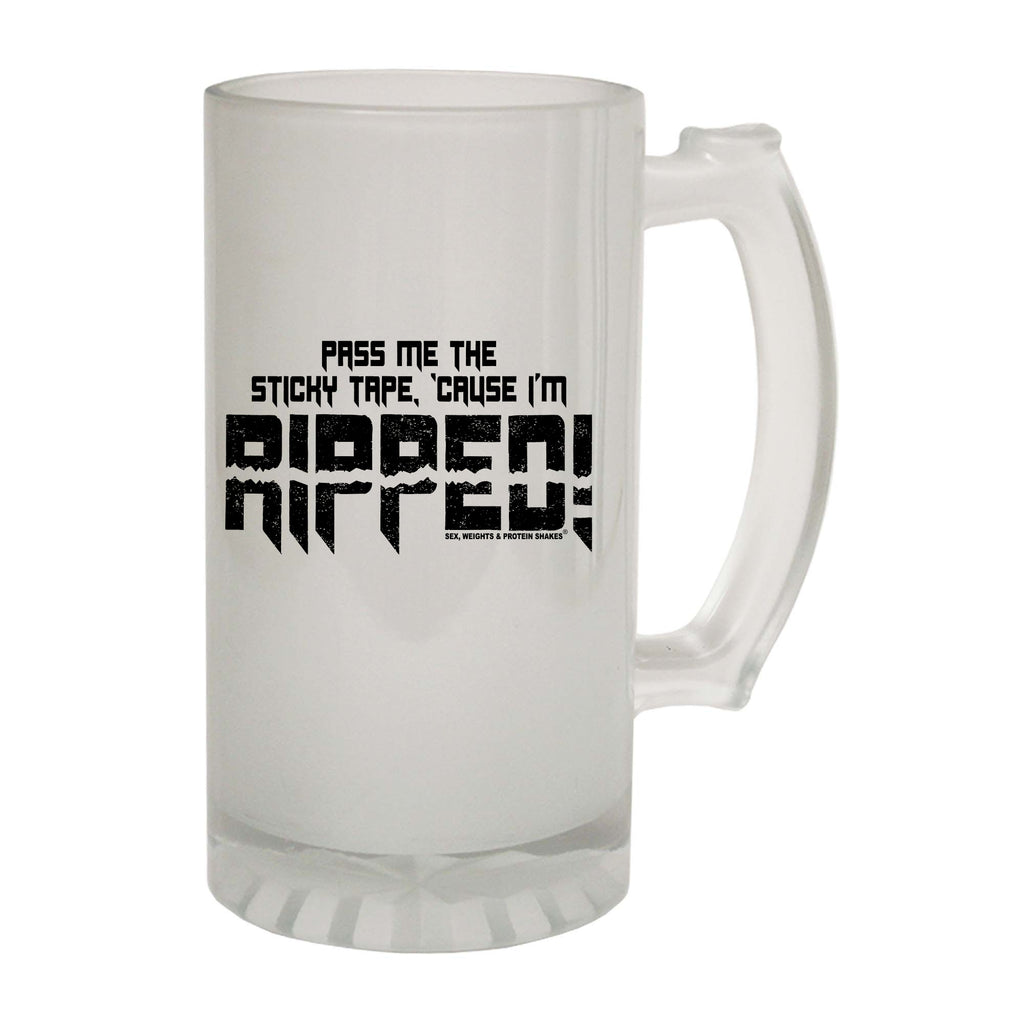 Swps Pass Me The Sticky Tape - Funny Beer Stein