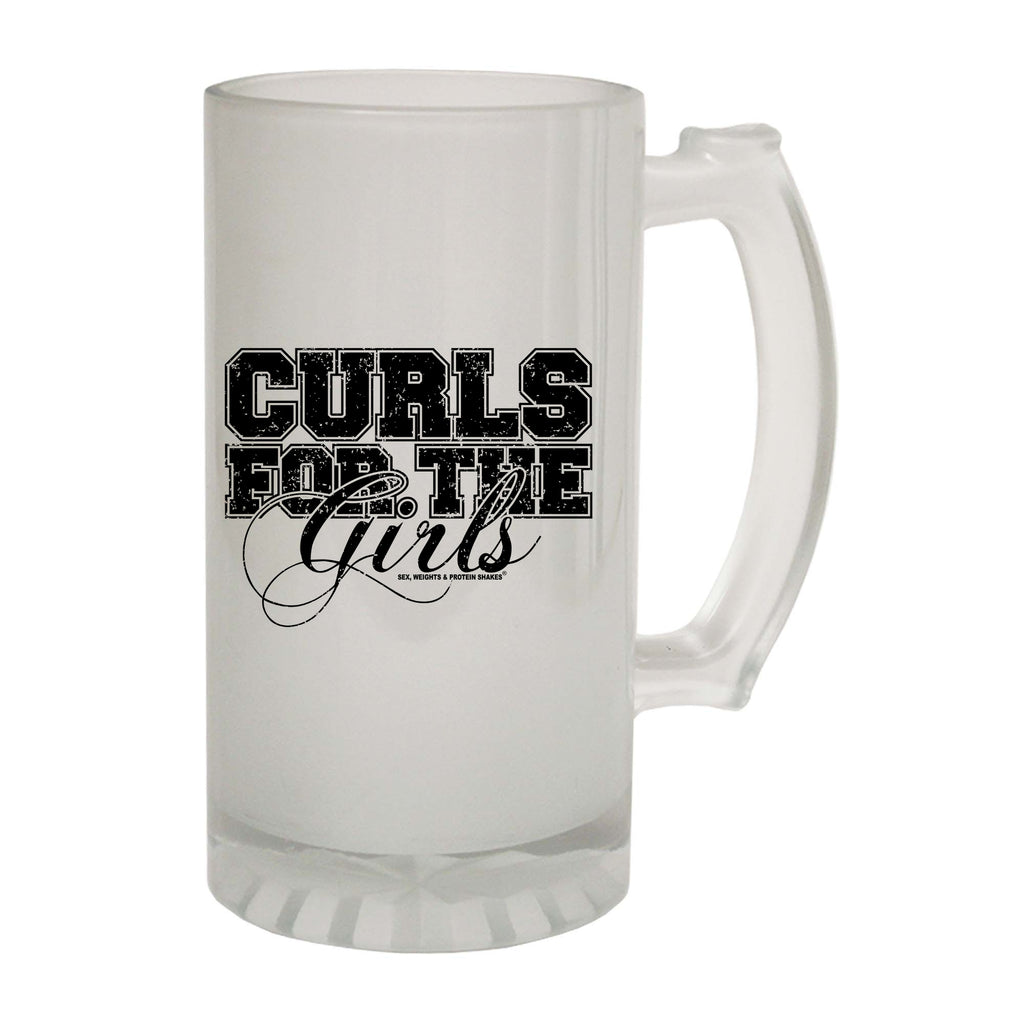 Swps Curls For The Gurls - Funny Beer Stein