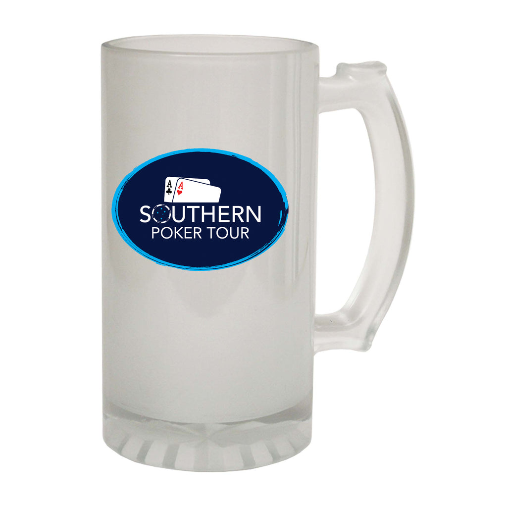 Spt Southern Poker Tour Solid Style - Funny Beer Stein