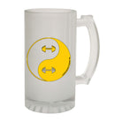 Swps Dumbbell Yin Yang - Funny Beer Stein