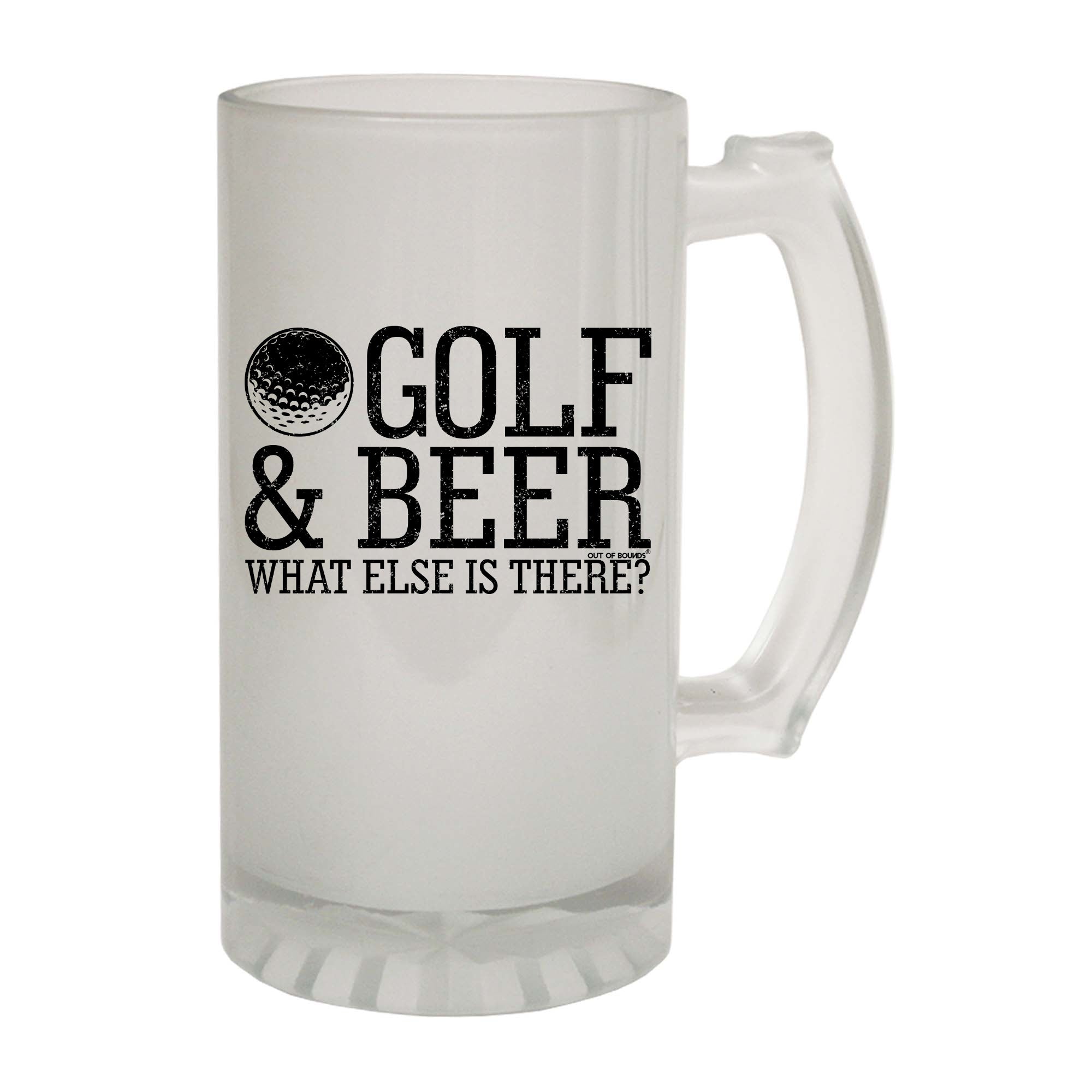 Oob Golf And Beer - Funny Beer Stein
