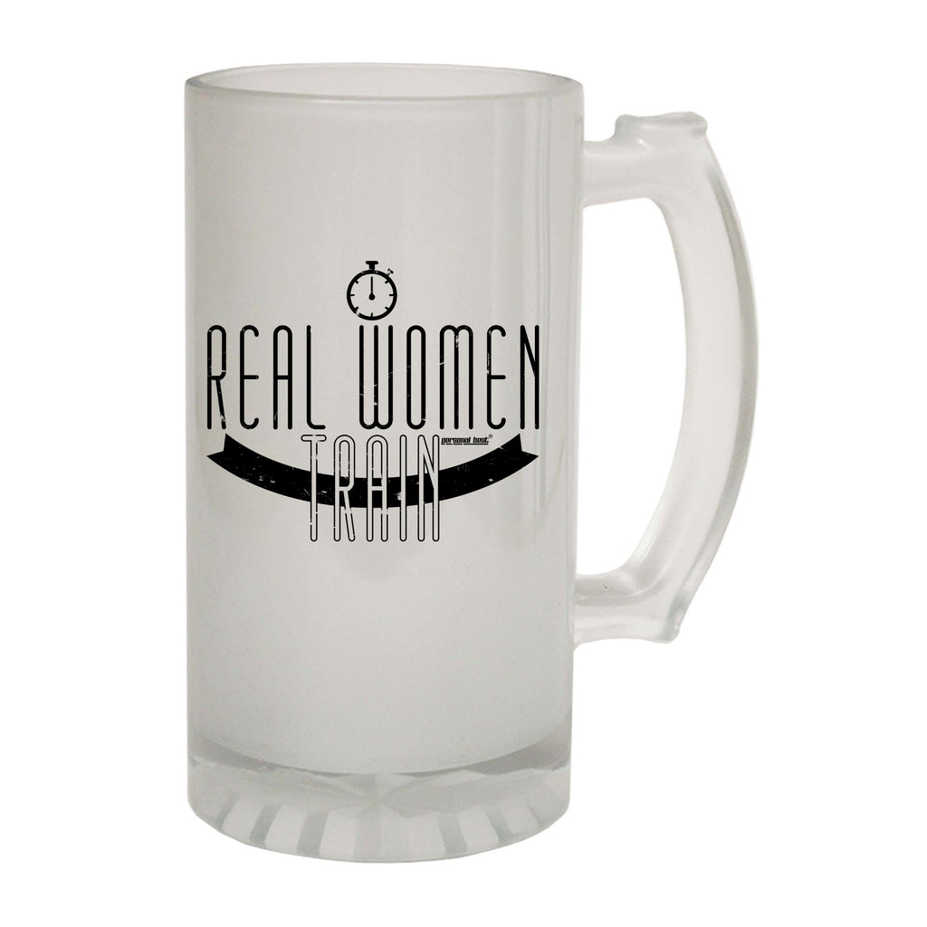 Pb Real Women Train - Funny Beer Stein