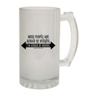 Swps Most People Afraid Heights - Funny Beer Stein