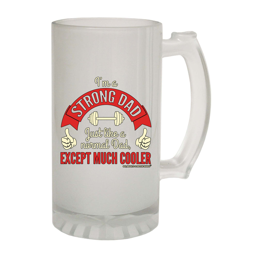 Swps Im A Strong Dad - Funny Beer Stein