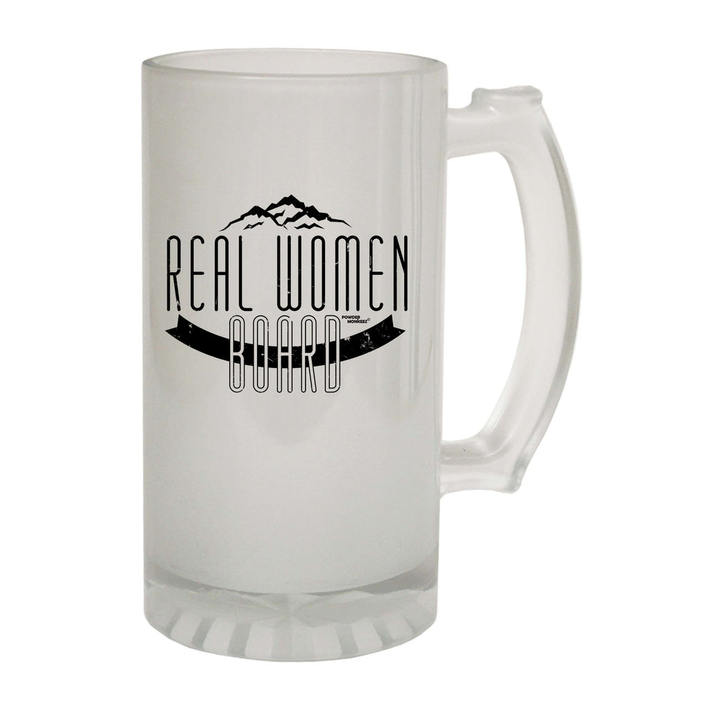 Pm Real Women Board - Funny Beer Stein