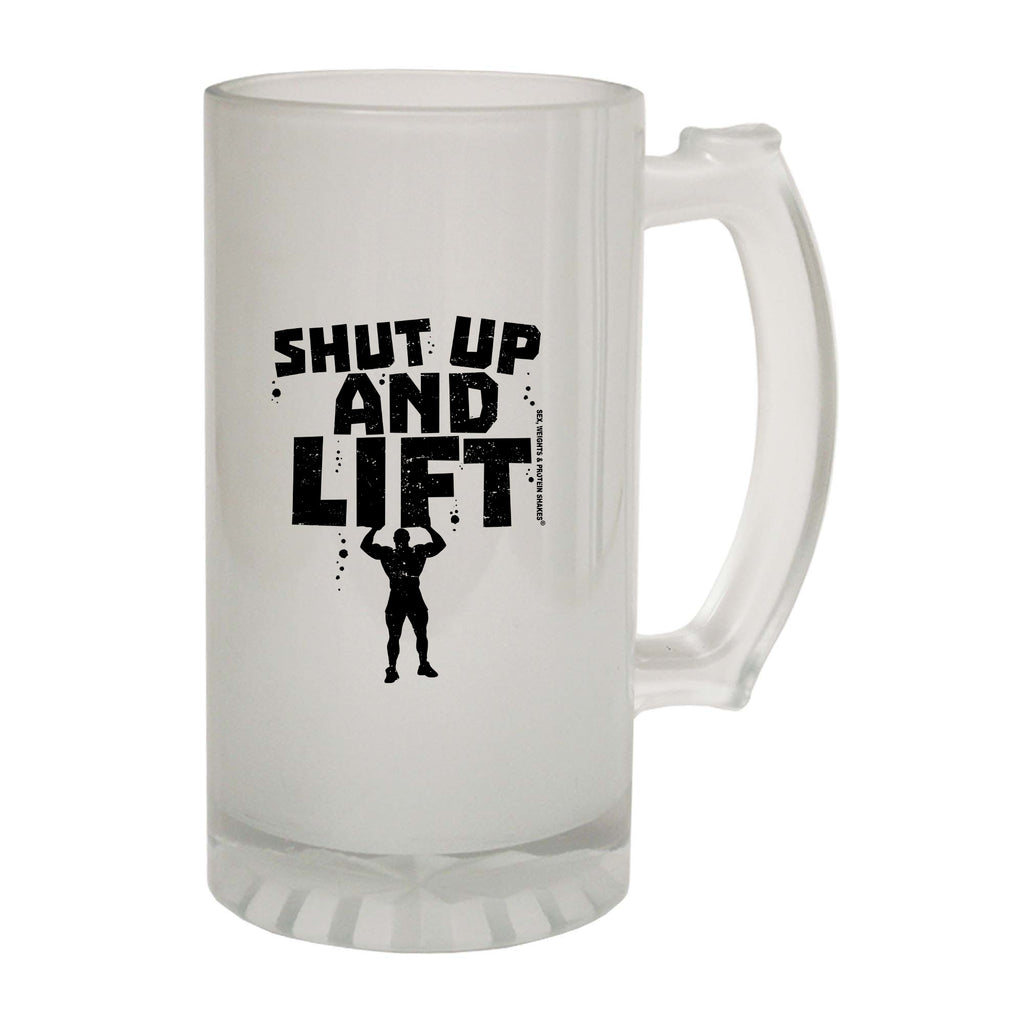 Swps Shut Up And Lift - Funny Beer Stein