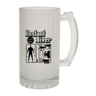 Ow Instant Diver - Funny Beer Stein
