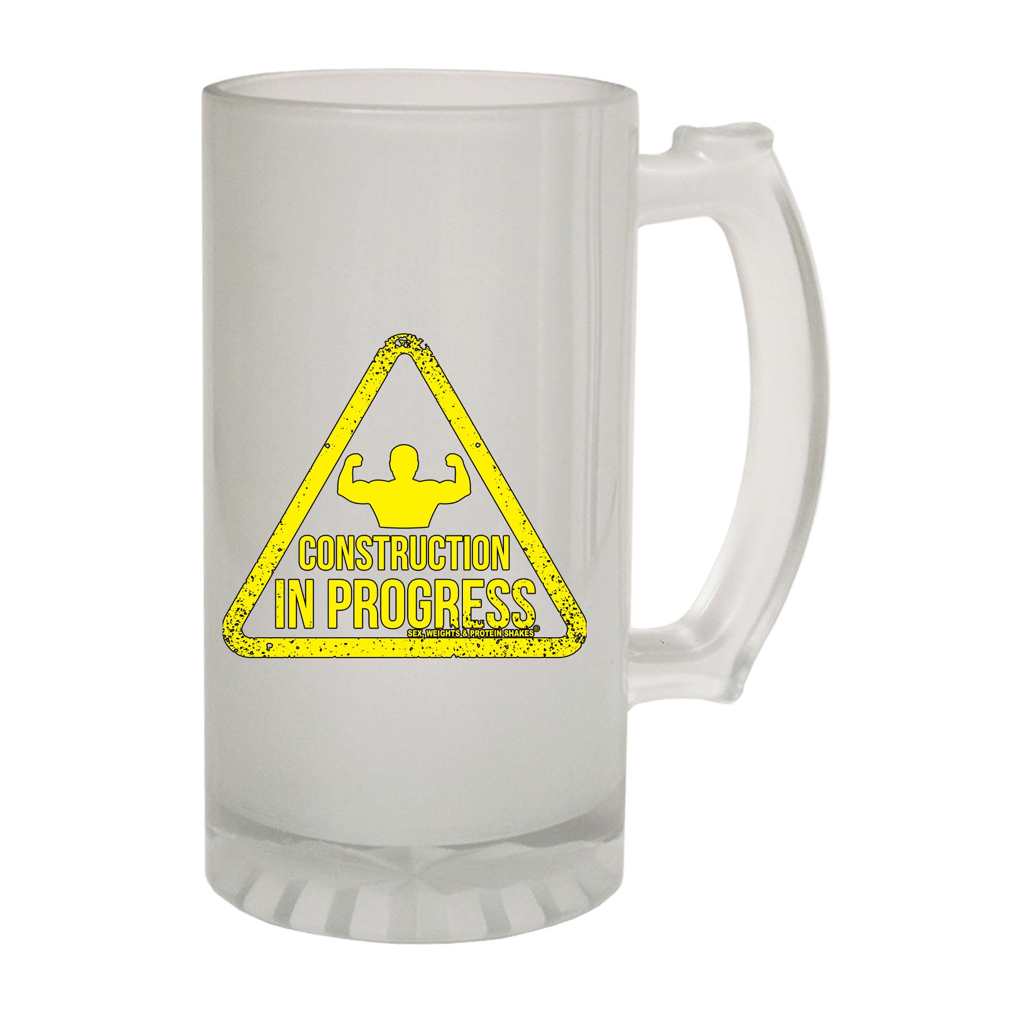 Swps Construction In Progress - Funny Beer Stein