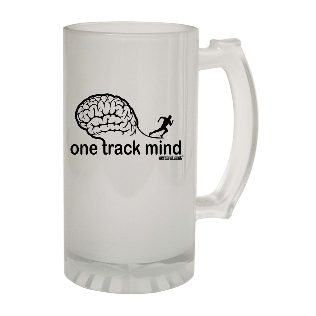 Pb One Track Mind - Funny Beer Stein
