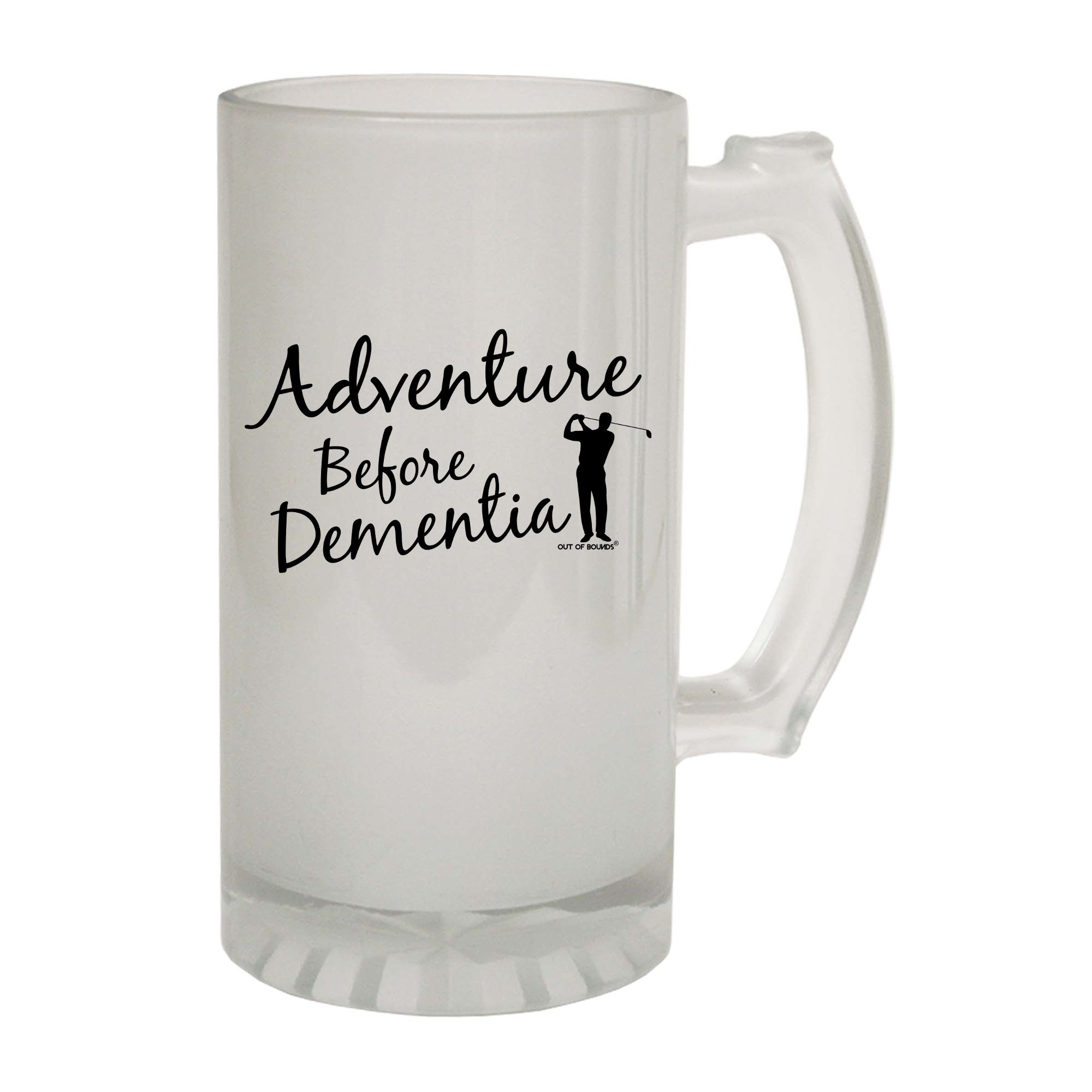Oob Adventure Before Golf - Funny Beer Stein