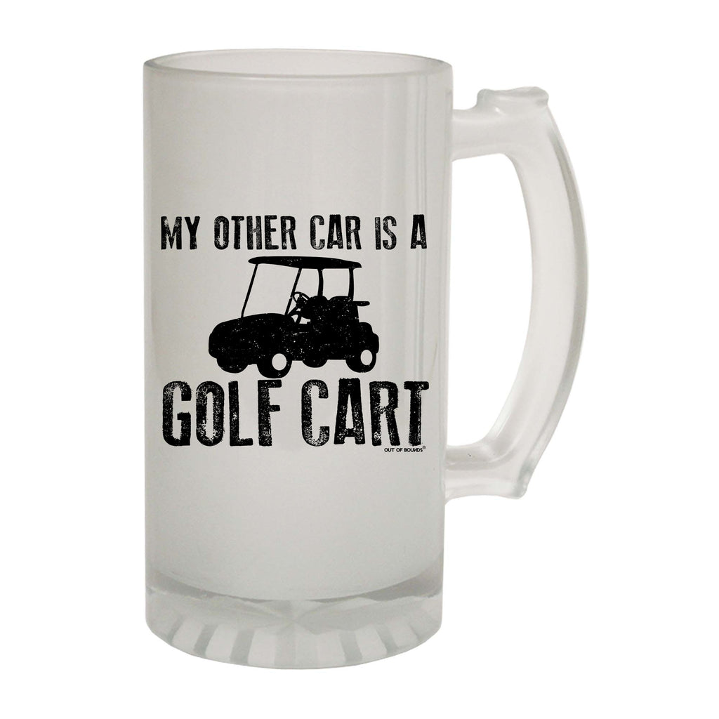 Oob My Other Car Is A Golf Cart - Funny Beer Stein