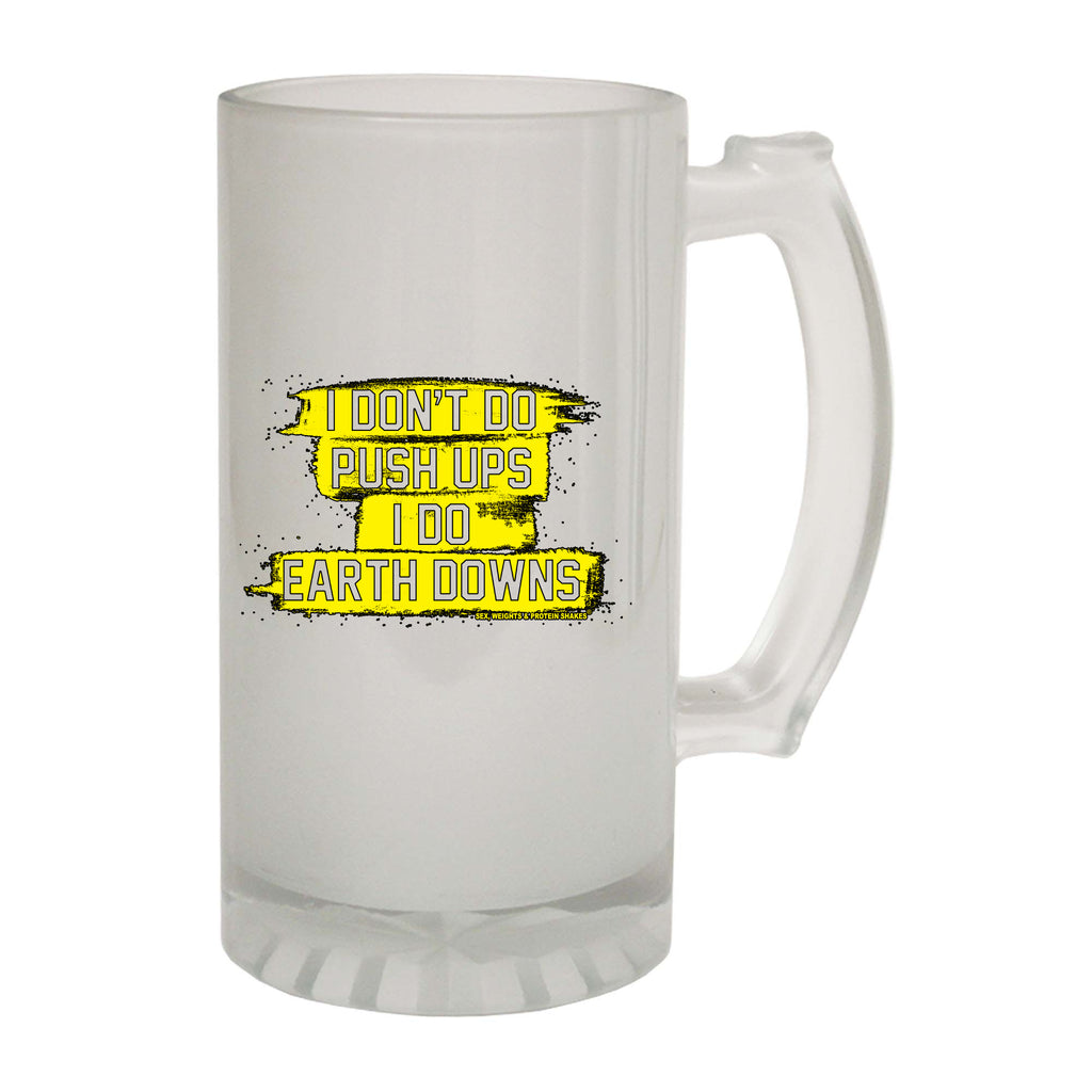 Swps I Dont Do Push Ups - Funny Beer Stein