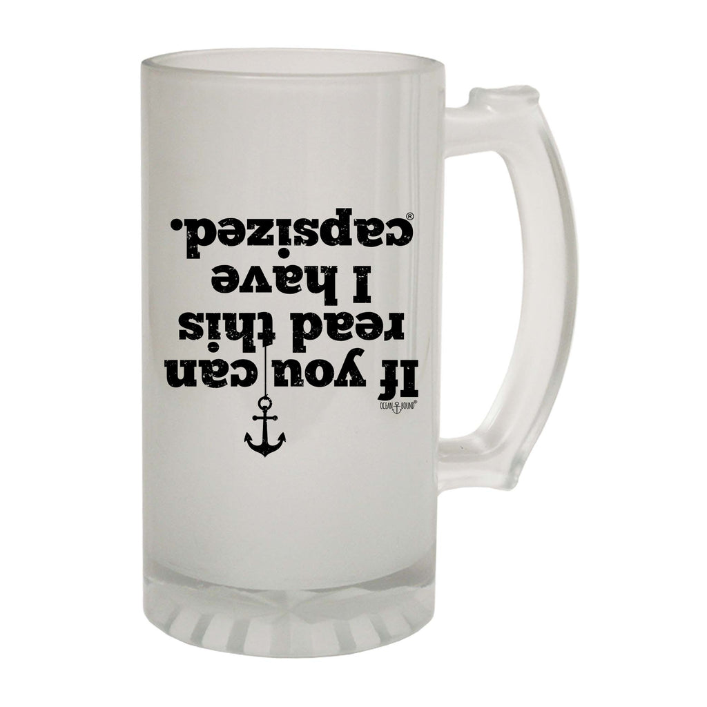 Ob Capsized - Funny Beer Stein