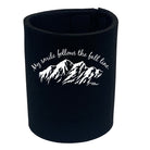 Pm My Smile Follows The Fall Line - Funny Stubby Holder