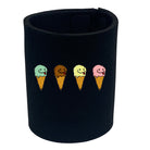 Ice Cream 4 Flavours - Funny Stubby Holder