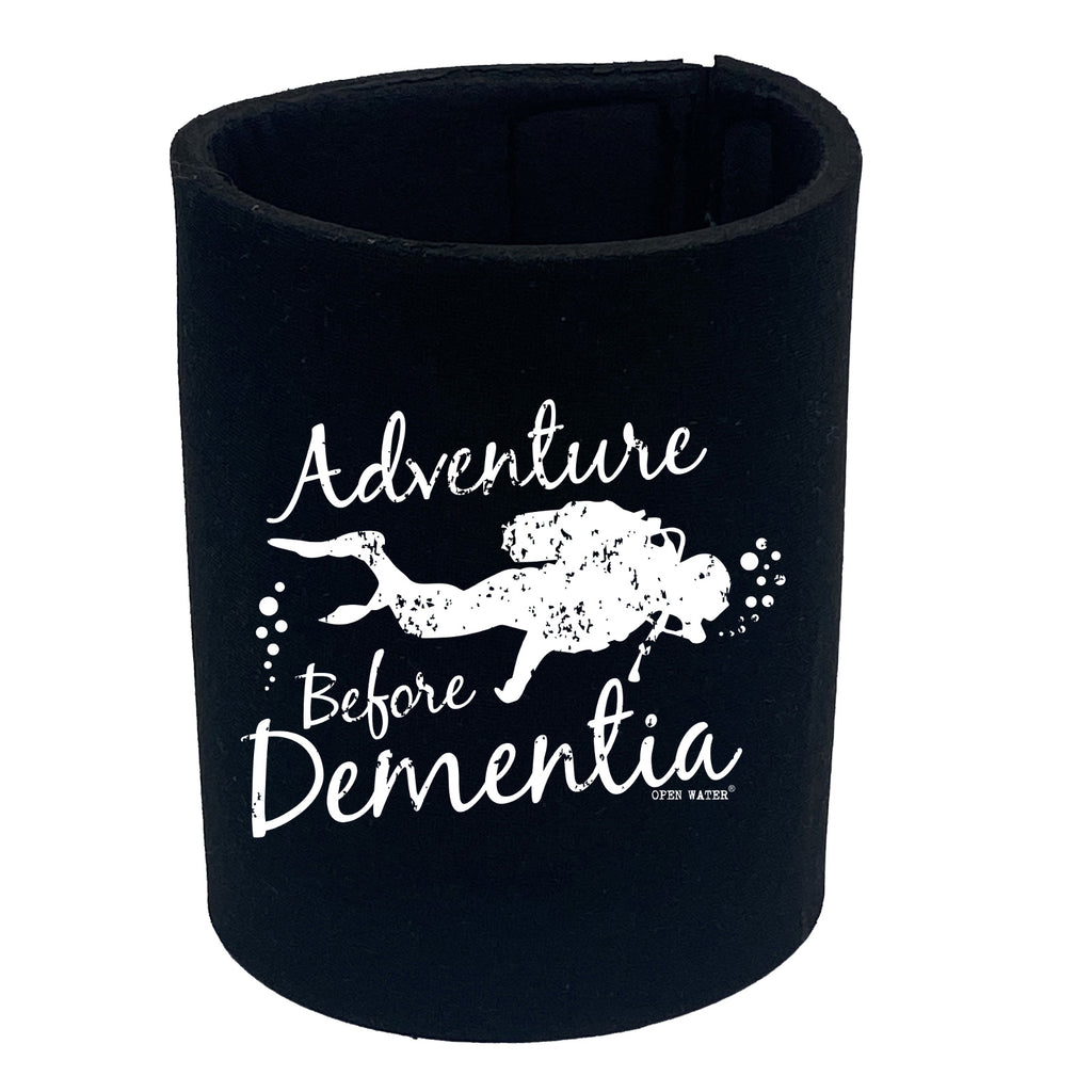 Ow Adventure Before Dementia Scuba - Funny Stubby Holder