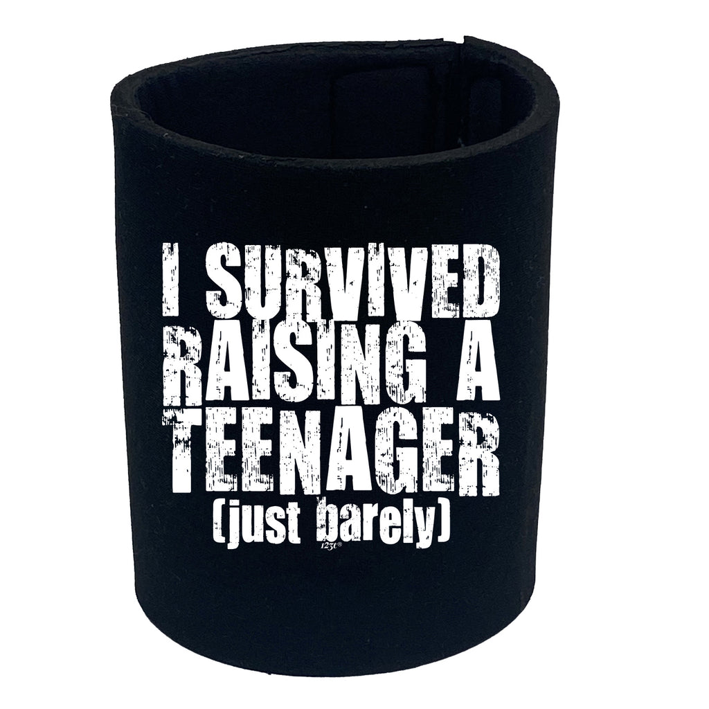 Survived Raising A Teenager - Funny Stubby Holder
