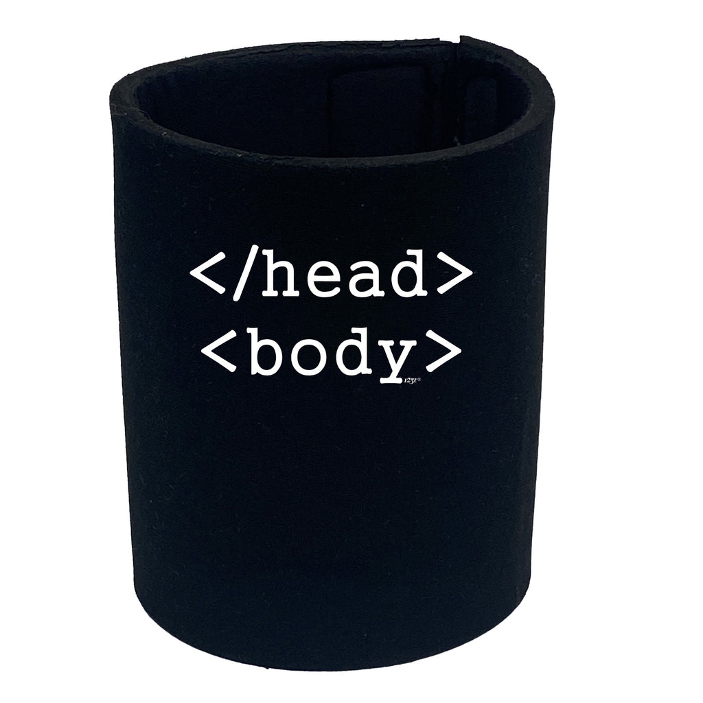 Head Body Code - Funny Stubby Holder