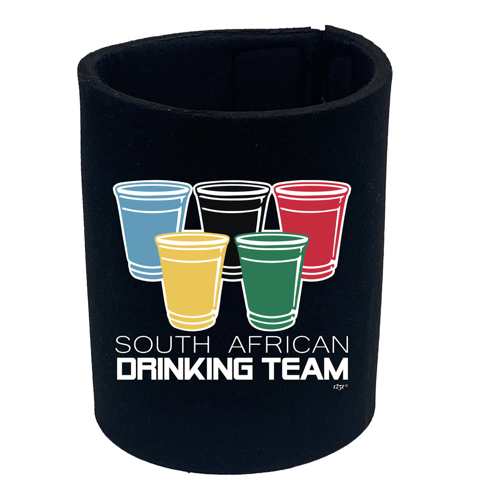 South African Drinking Team Glasses - Funny Stubby Holder