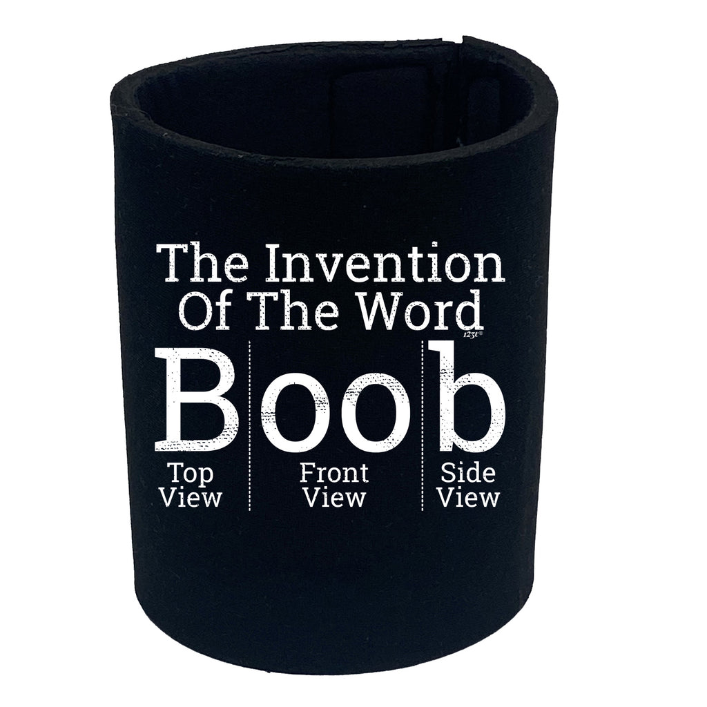 The Invention Of The Word B  B - Funny Stubby Holder