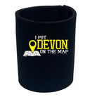 Put On The Map Devon - Funny Stubby Holder