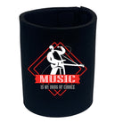 Music Is My D Of Choice Music - Funny Stubby Holder