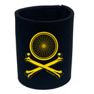 Rltw Wheel Crossbones - Funny Stubby Holder