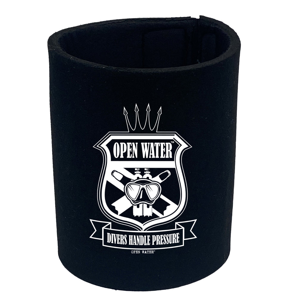 Ow Divers Handle Pressure - Funny Stubby Holder