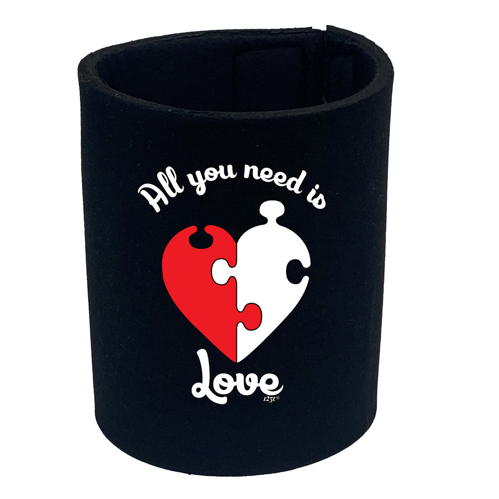 All You Need Is Love Jigsaw - Funny Stubby Holder