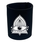 Festival Triangle Eye White - Funny Stubby Holder