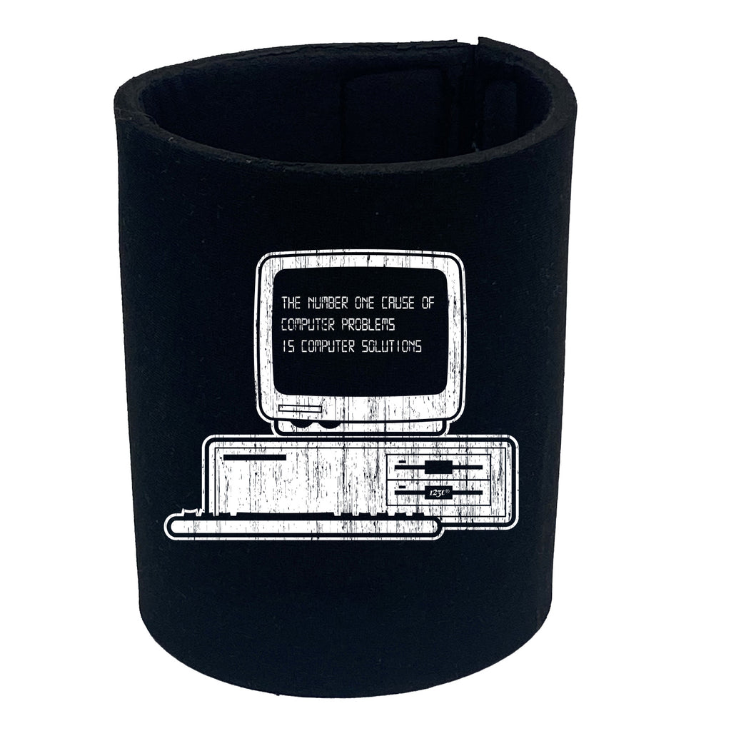 The Number One Cause Of Computer Problems - Funny Stubby Holder