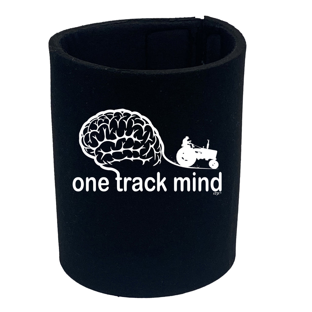 One Track Mind Tractor - Funny Stubby Holder