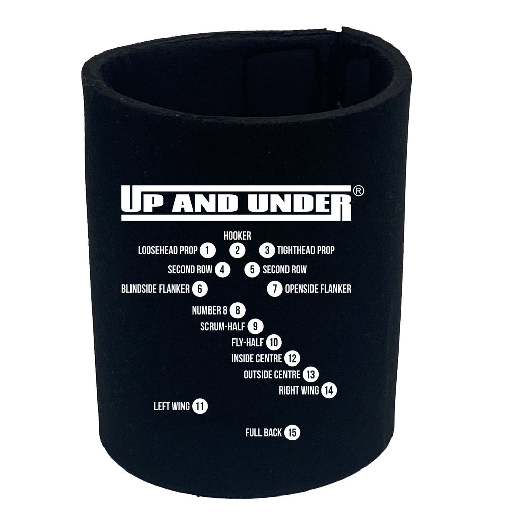Uau Rugby Positions - Funny Stubby Holder