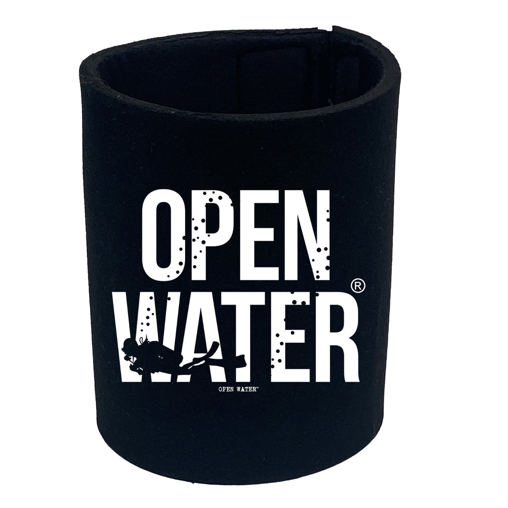 Ow Open Water Big - Funny Stubby Holder