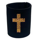 Leopard Cross - Funny Stubby Holder