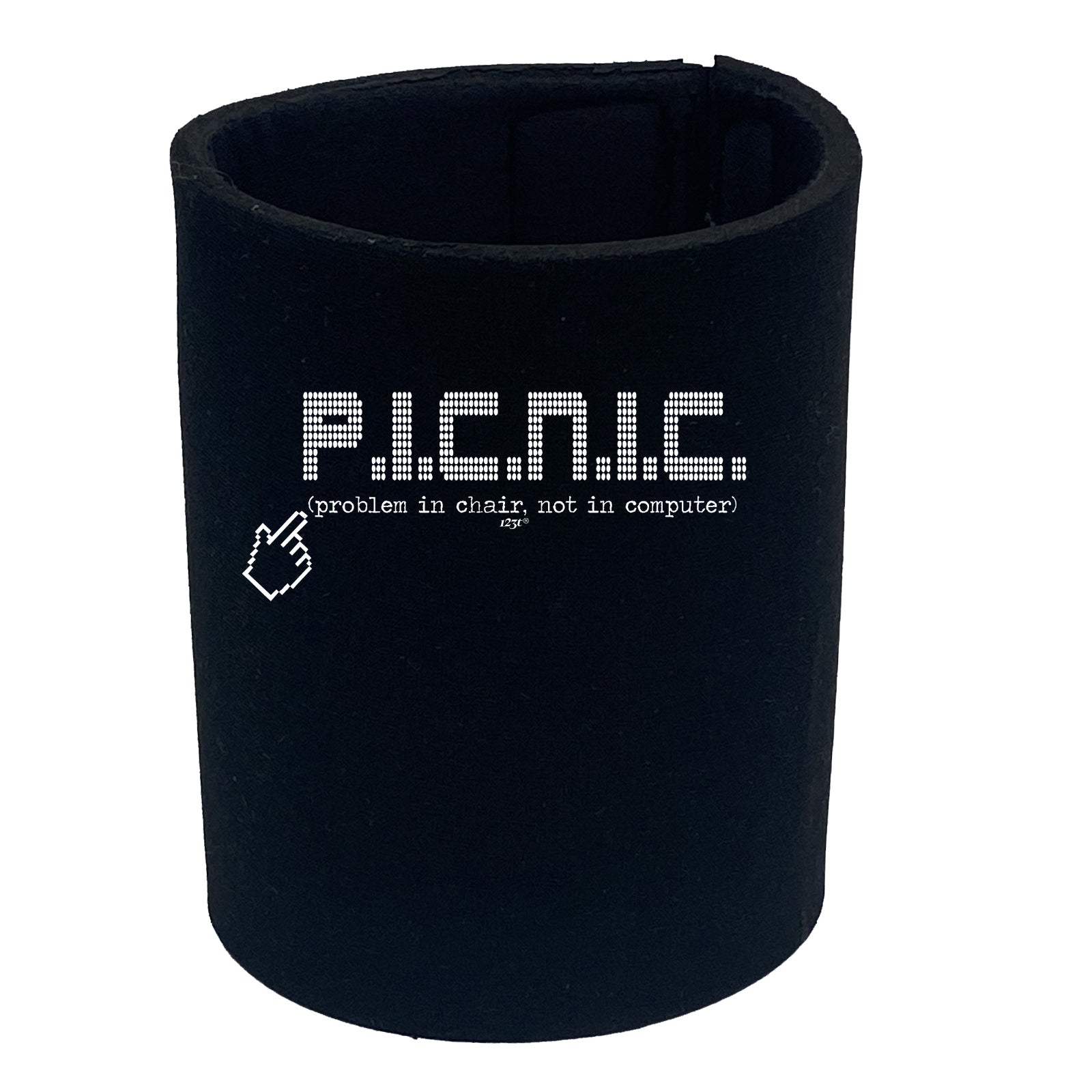 Picnic Problem In Chair - Funny Stubby Holder