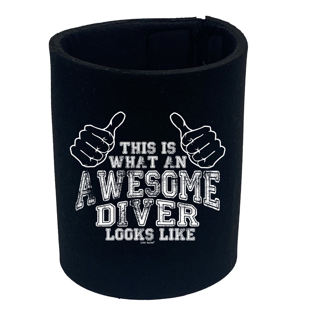 Ow This Is Awesome Diver - Funny Stubby Holder