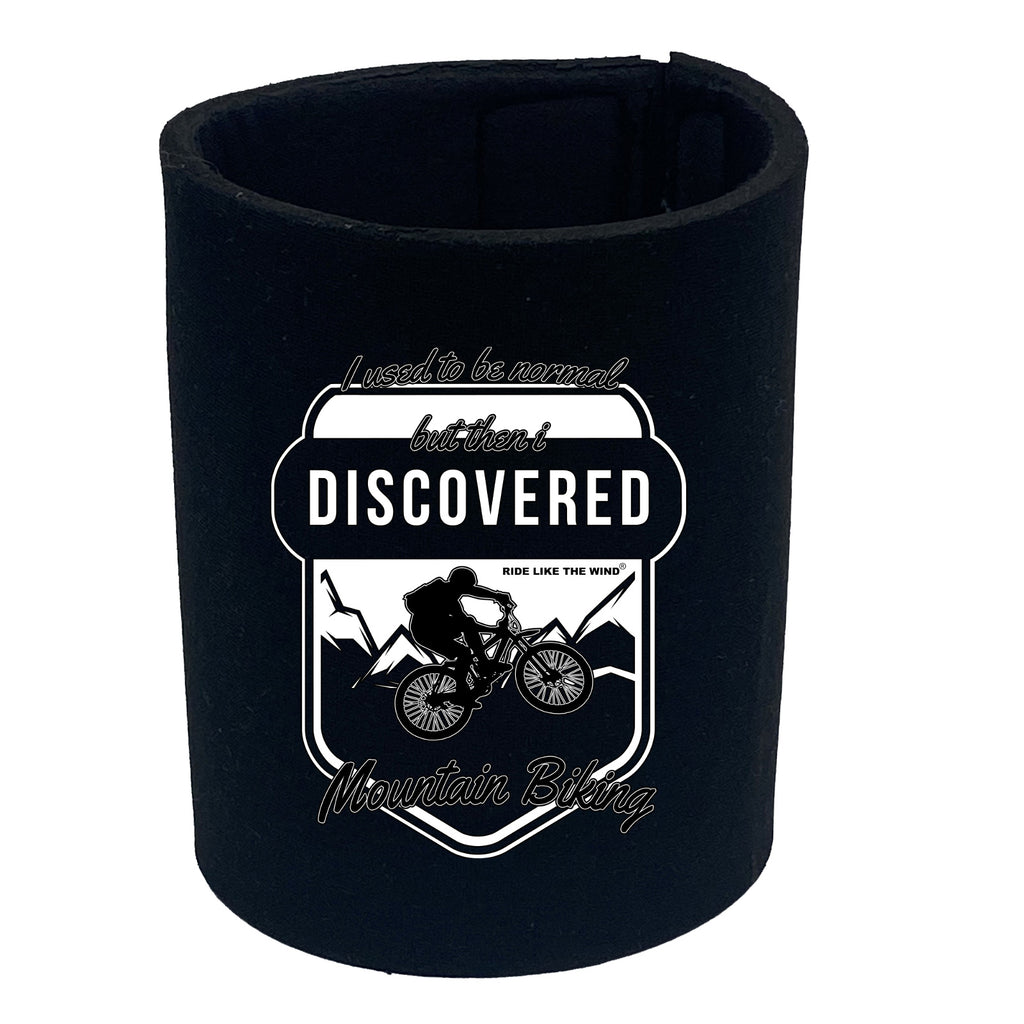 Rltw I Used To Be Normal Mountain Biking - Funny Stubby Holder
