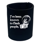 Ive Been Known To Flash People White - Funny Stubby Holder