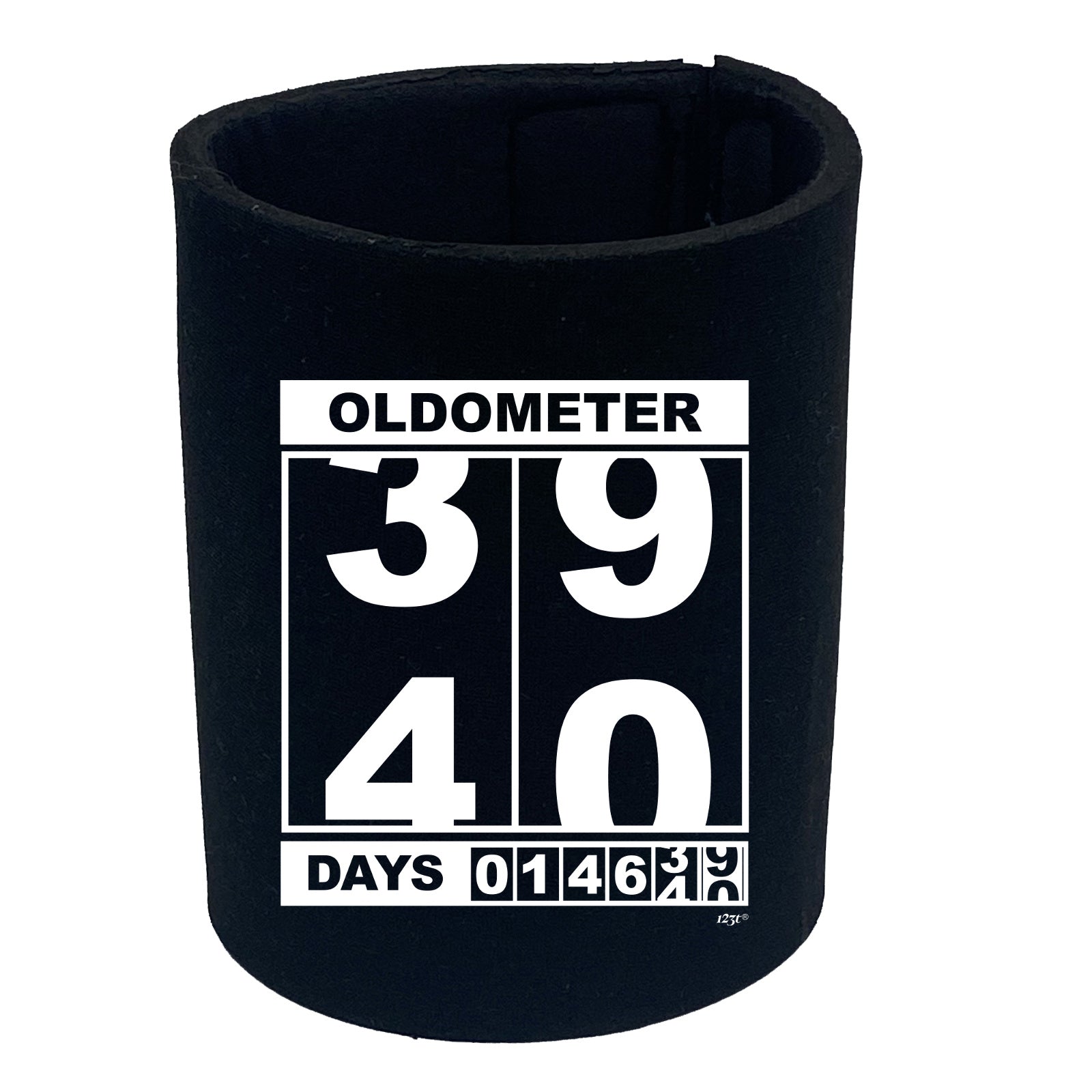 Oldometer 39 40 Days - Funny Stubby Holder