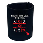 Think Outside The Box Naughts And Crosses - Funny Stubby Holder