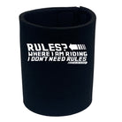 Rltw Rules Where I Am Riding - Funny Stubby Holder