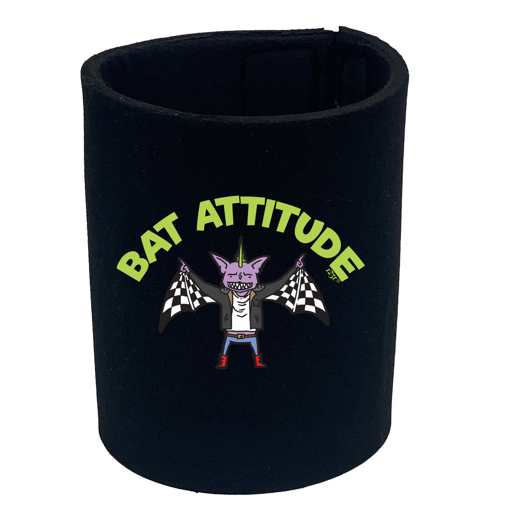 Bat Attitude - Funny Stubby Holder