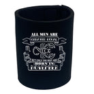 November Scorpio Birthday All Men Are Created Equal - Funny Stubby Holder