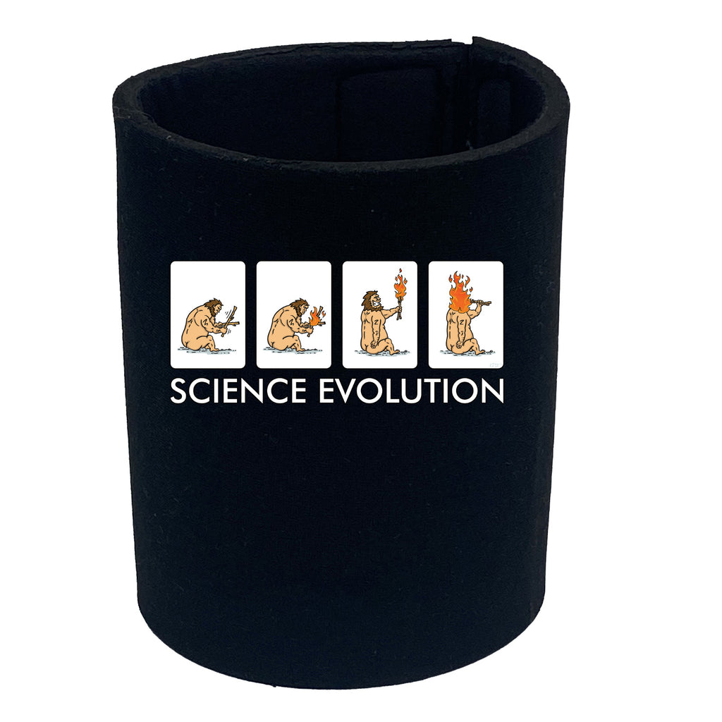 Science Evolution - Funny Stubby Holder