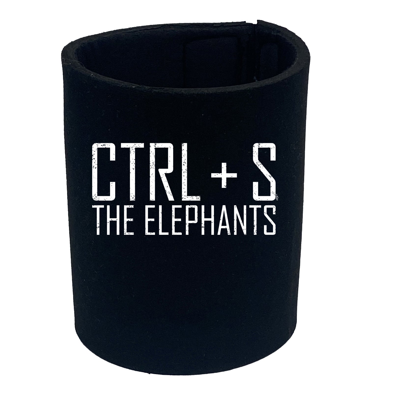 Ctrl S Save The Elephants - Funny Stubby Holder