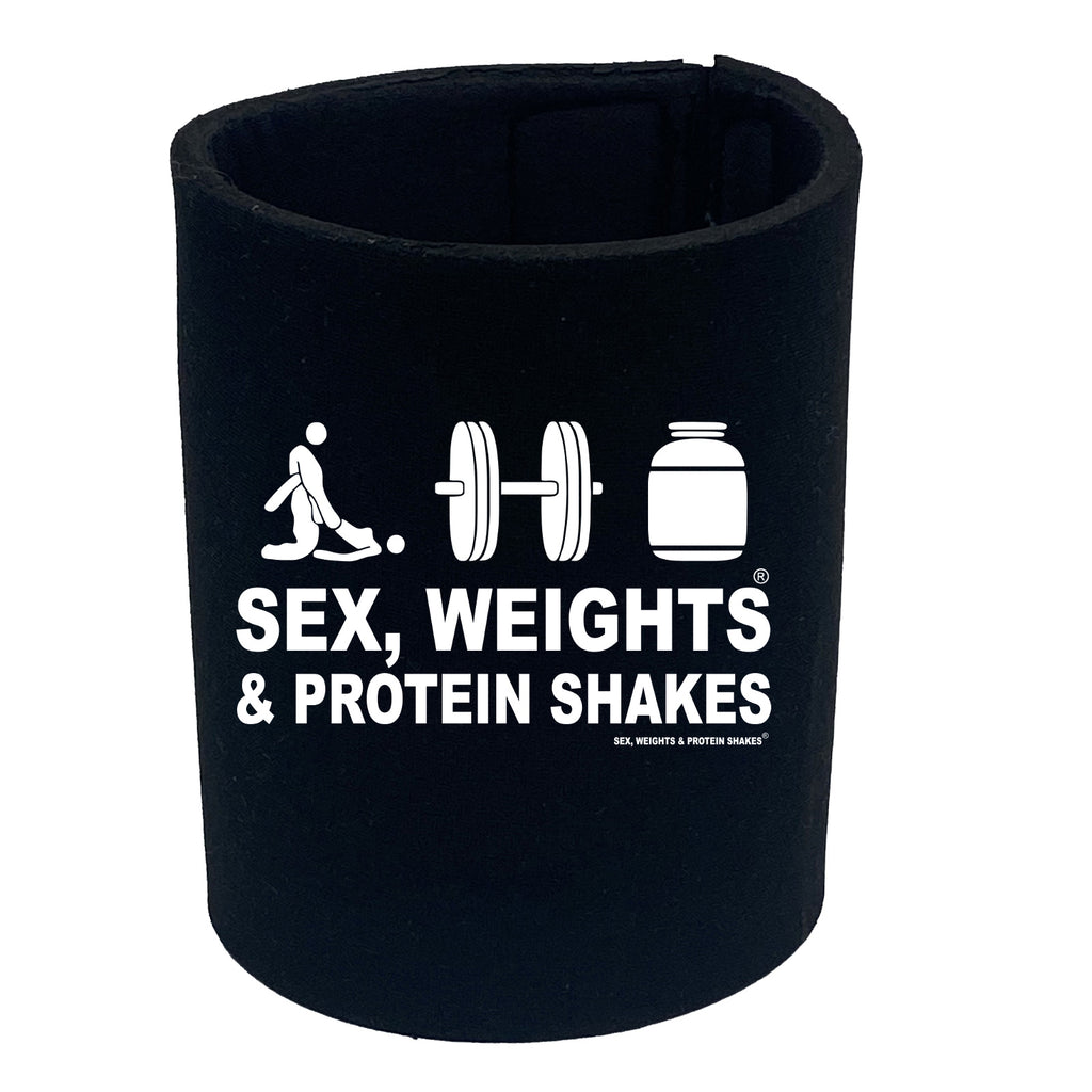 Swps Sex Weights Protein Shakes D3 - Funny Stubby Holder