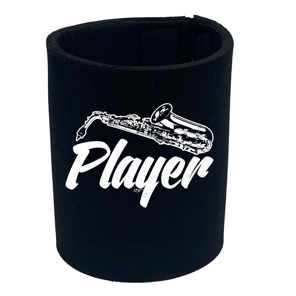 Saxophone Player Music - Funny Stubby Holder